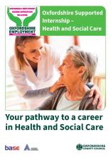 Supported Internship in Health and Social Care