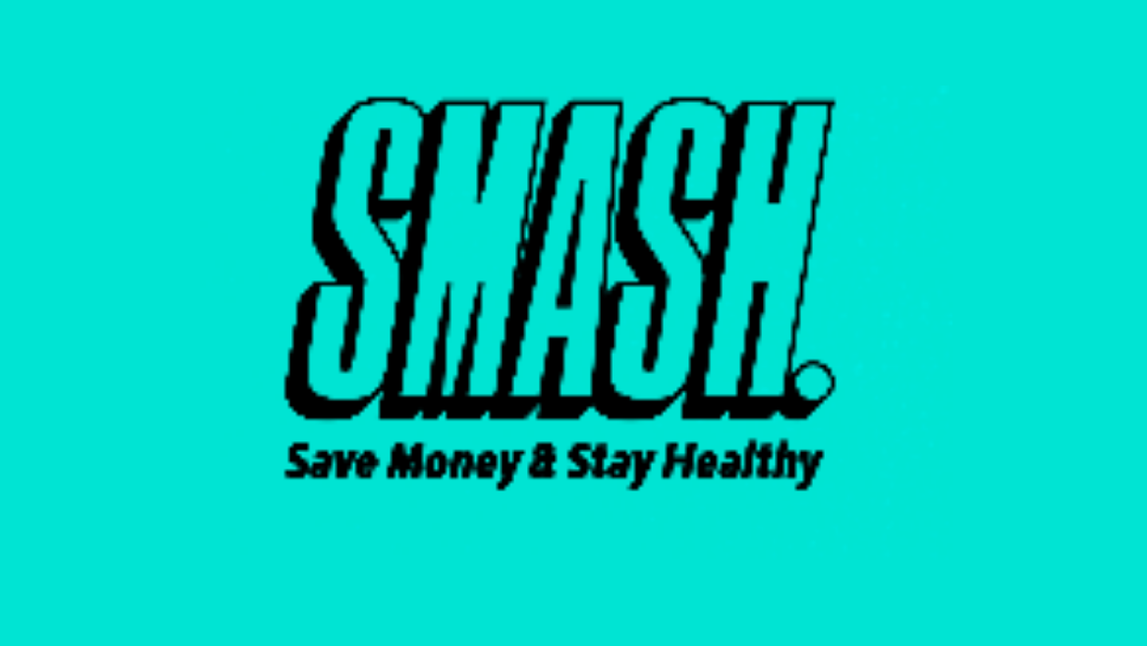 logo for smash food app