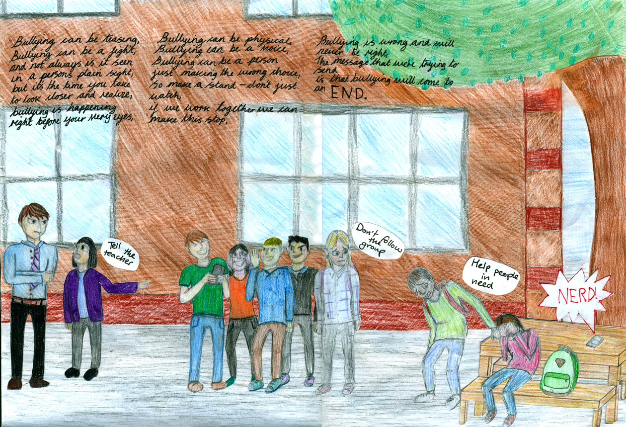 Featured image of post Anti Cyber Bullying Poster Drawing First off i do not own this video or any of its content