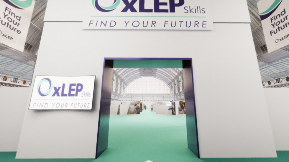 Find your future career fair virtual entrance