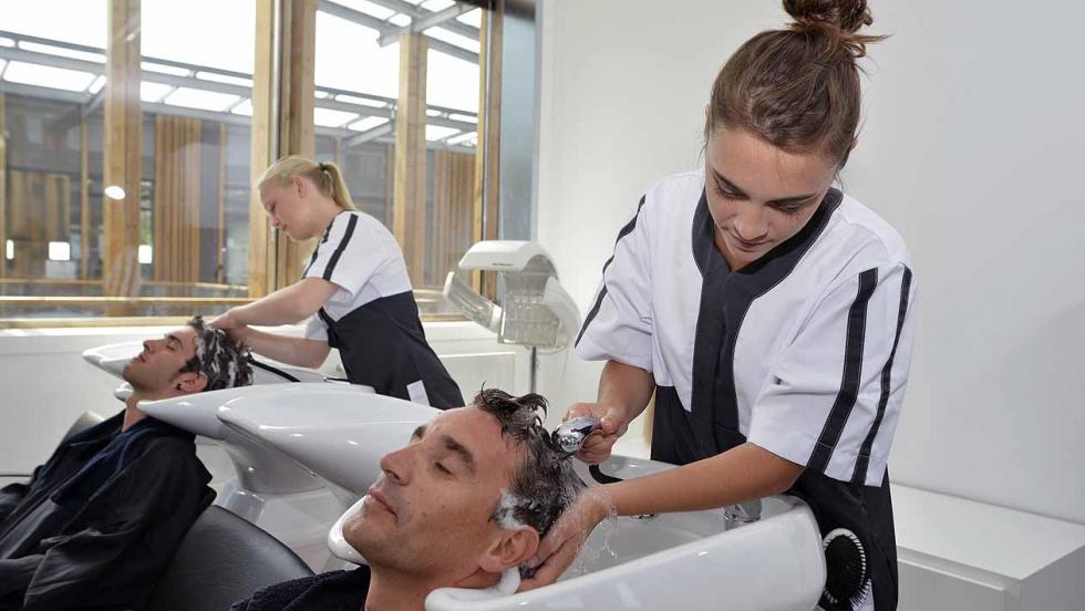 trainee hairdresser