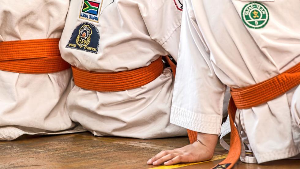 Karate participants