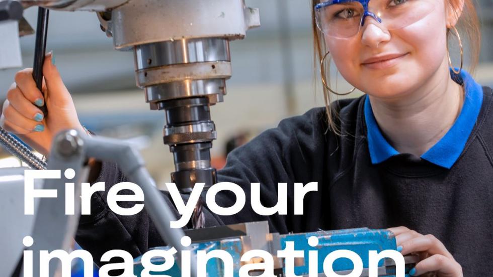 STFC Apprentice Grace - 3rd Year Mechanical Apprentice