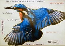 Artwork by CSE survivor -  kingfisher