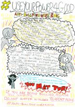 You Matter Anti-bullying poster by Lauren