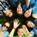 happy young people
