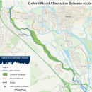 Oxford Flood Scheme route