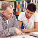 IAG Advisor and student